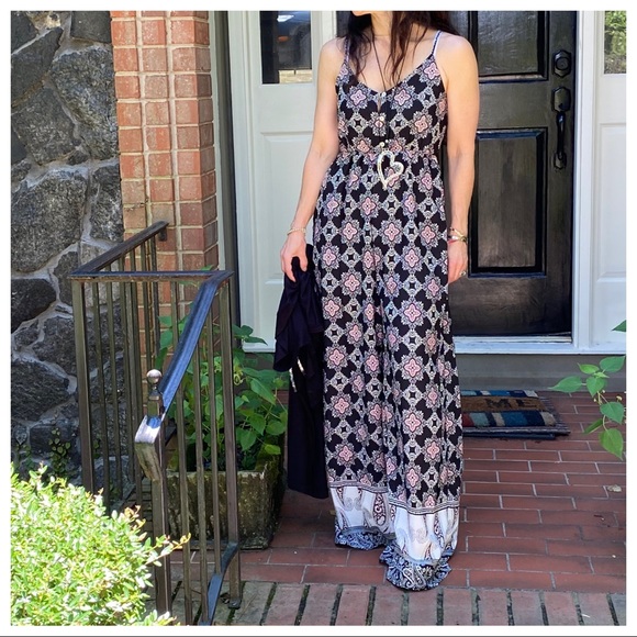 #03 GORGEOUS PRINT WIDE LEG TANK JUMPSUIT - Picture 5 of 16